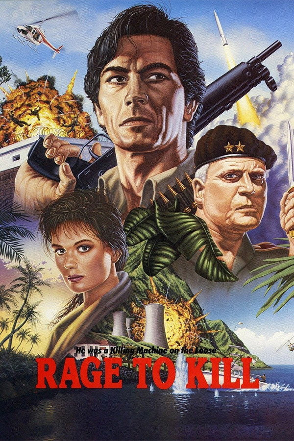 Rage to Kill (1988) - Premium Movie Poster