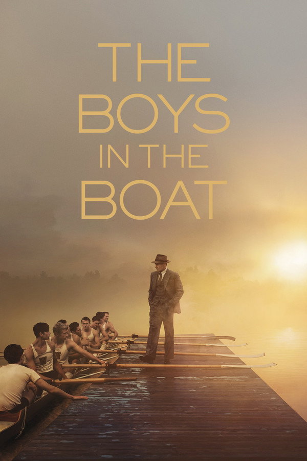 The Boys in the Boat (2023) - Premium Movie Poster