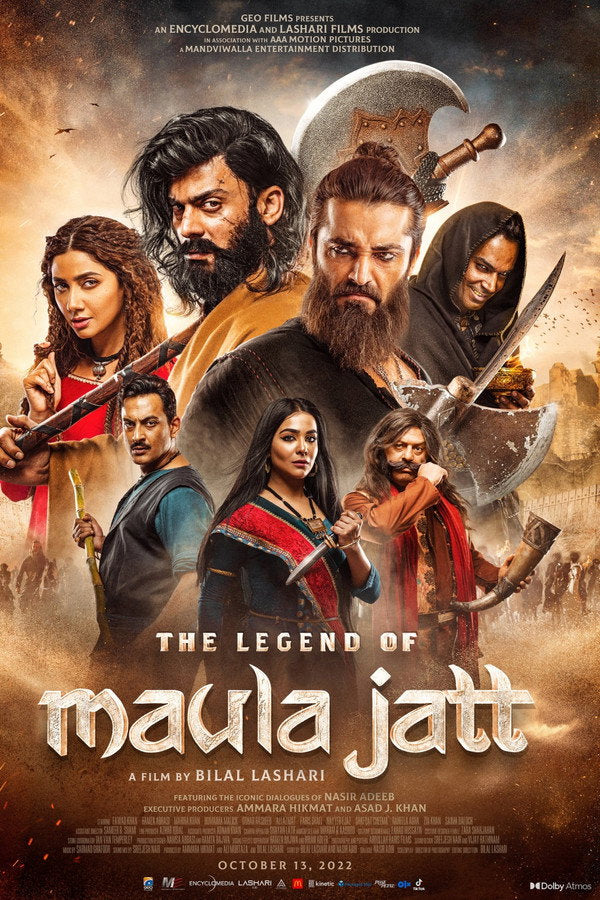 The Legend of Maula Jatt (2022) - Premium Movie Poster