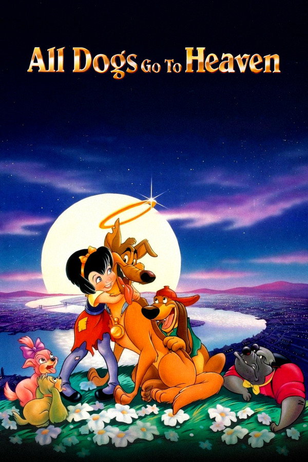All Dogs Go to Heaven (1989) - Premium Movie Poster