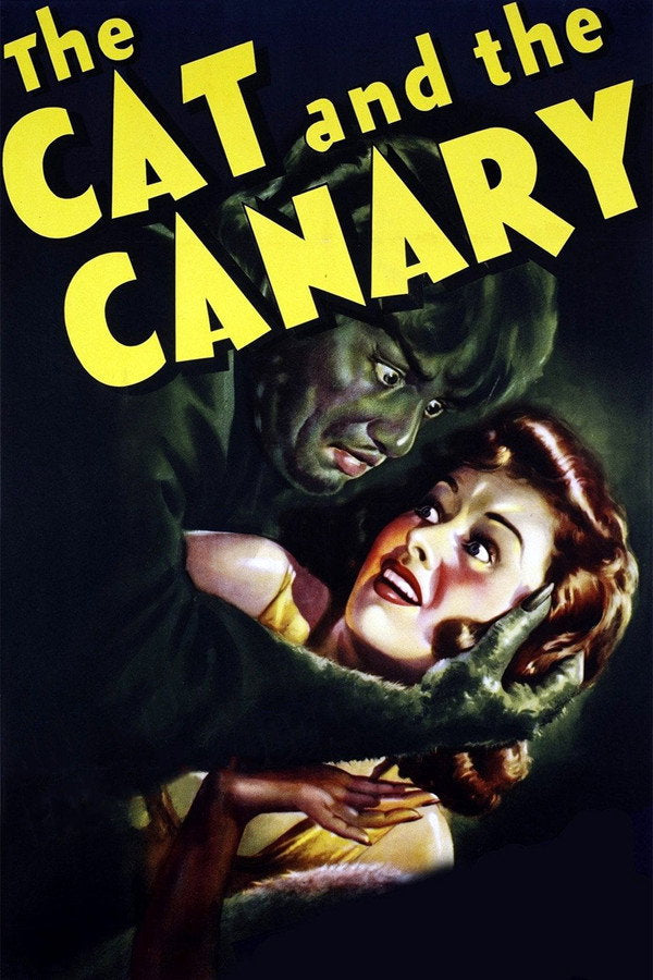 The Cat and the Canary (1939) - Premium Movie Poster