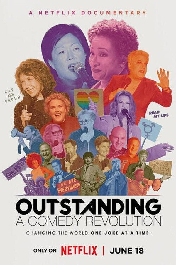 Outstanding: A Comedy Revolution (2024) - Premium Movie Poster
