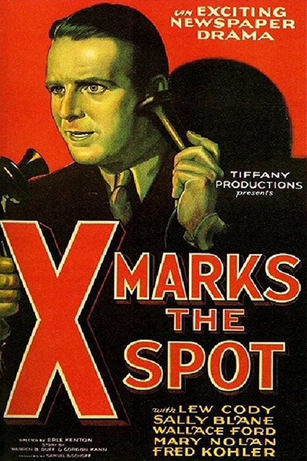 X Marks the Spot (1942) - Premium Movie Poster