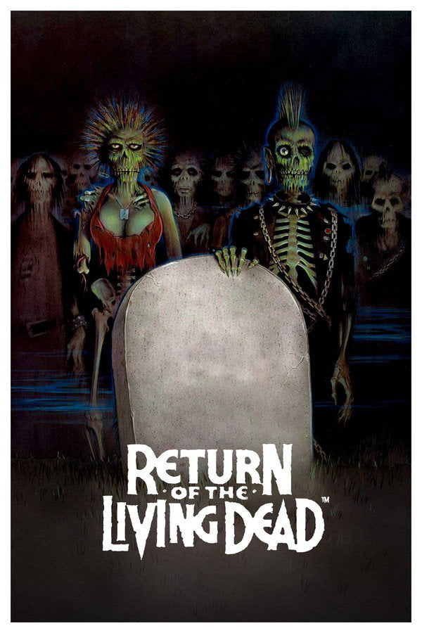 The Return of the Living Dead (1985) - Premium Movie Poster
