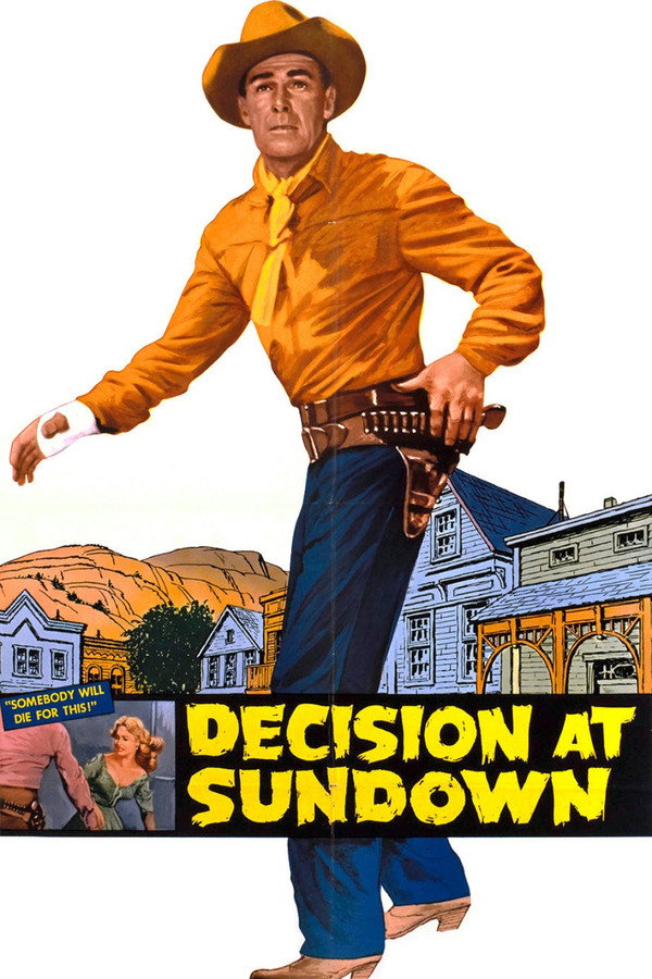 Decision at Sundown (1957) - Premium Movie Poster