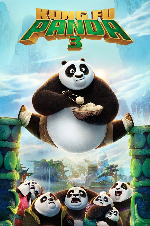 Kung Fu Panda 3 (2016) - Premium Movie Poster