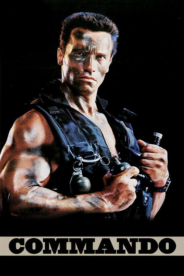 Commando (1985) - Premium Movie Poster