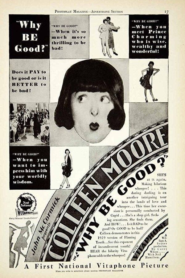 Why Be Good? (1929) - Premium Movie Poster