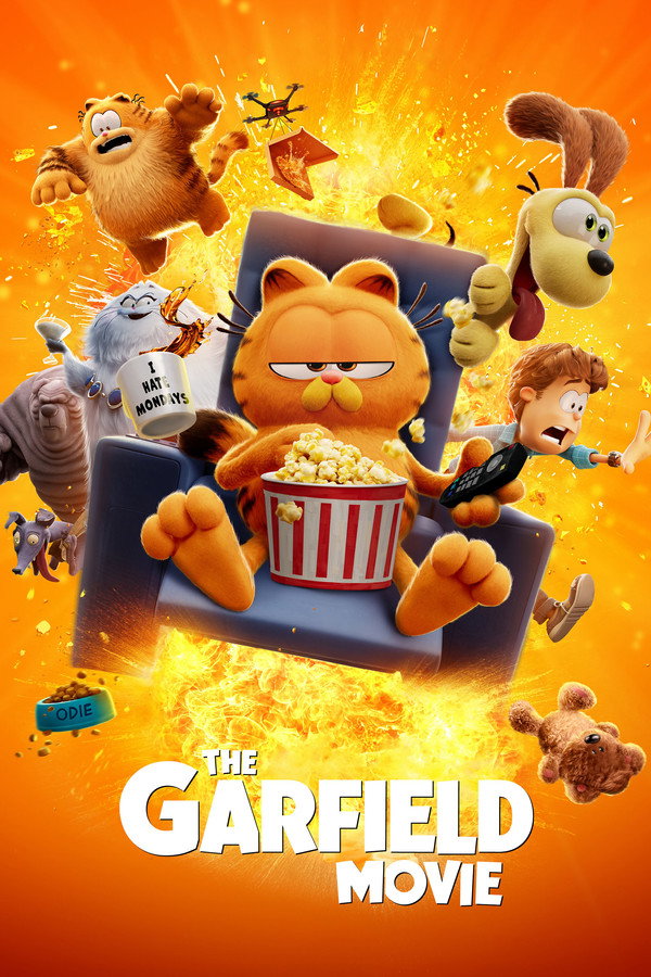 The Garfield Movie (2024) - Premium Movie Poster