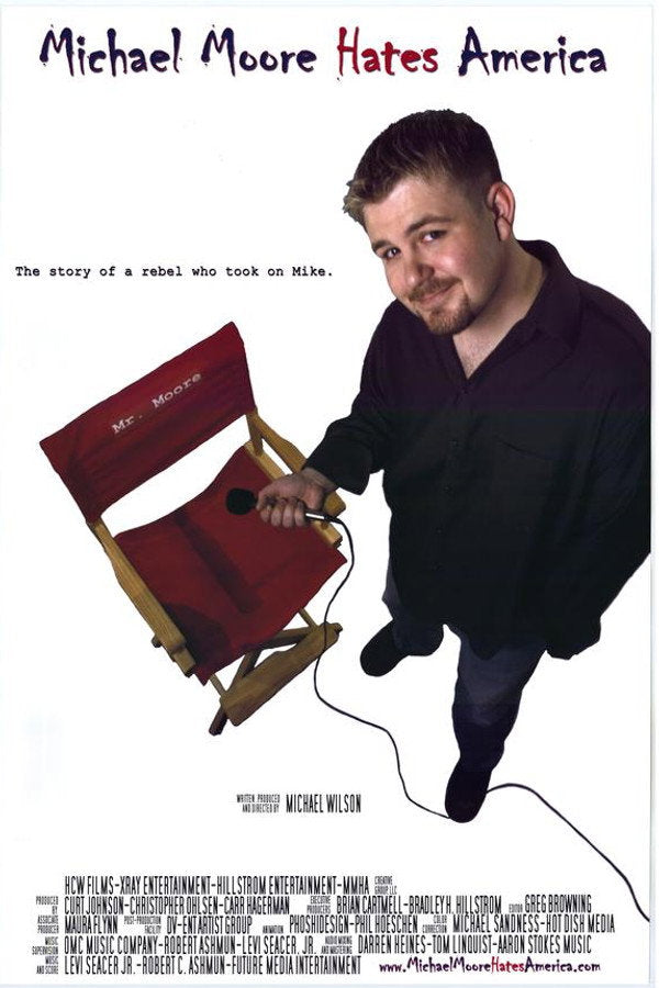 Michael Moore Hates America (2004) - Premium Movie Poster