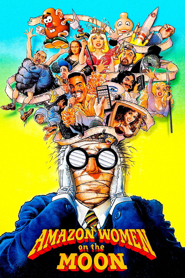 Amazon Women on the Moon (1987) - Premium Movie Poster
