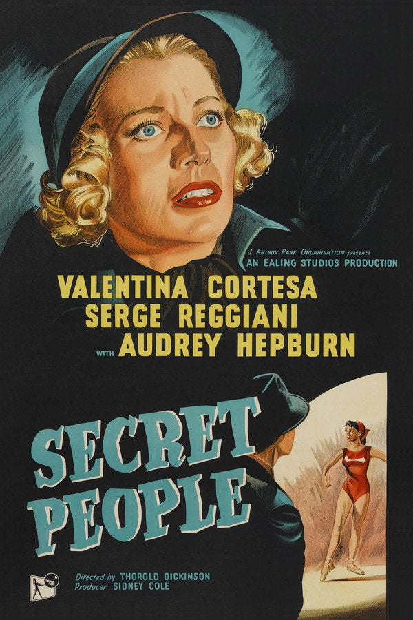Secret People (1952) - Premium Movie Poster