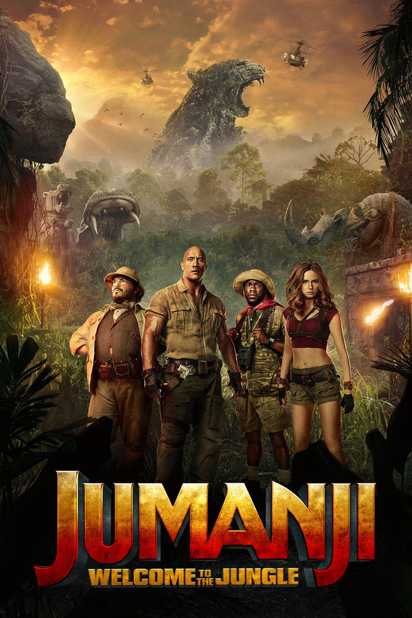 Jumanji: Welcome to the Jungle (2017) - Premium Movie Poster