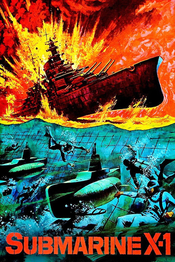Submarine X-1 (1968) - Premium Movie Poster