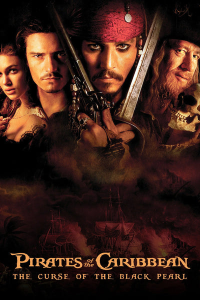 Pirates Caribbean 2003: Black Pearl Poster Art - Premium Movie Poster
