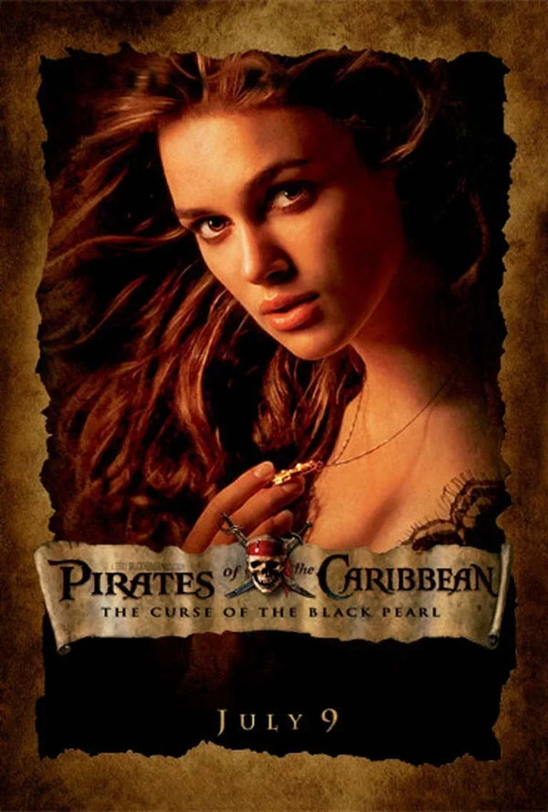 Pirates Curse Black Pearl 2003 Wall Art Print - Premium Movie Poster