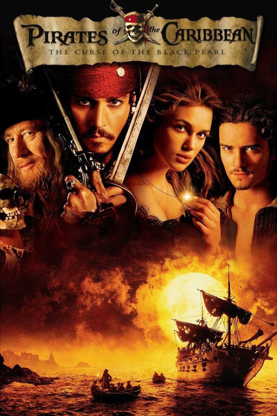 Pirates of Caribbean 2003: Stunning Wall Art Print - Premium Movie Poster