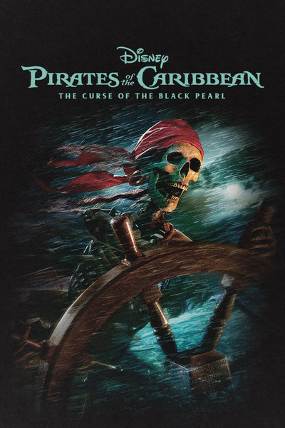 Pirates of Caribbean (2003) Wall Art Print - Premium Movie Poster