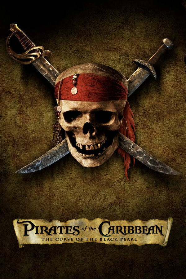 Pirates of Caribbean: Curse Black Pearl (2003) Poster - Premium Movie Poster