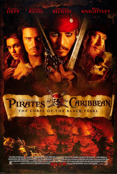 Pirates of the Caribbean (2003) Black Pearl Poster - Premium Movie Poster