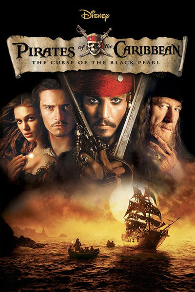 Pirates of the Caribbean 2003 Premium Wall Art - Premium Movie Poster