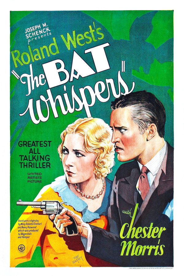 The Bat Whispers (1930) - Premium Movie Poster