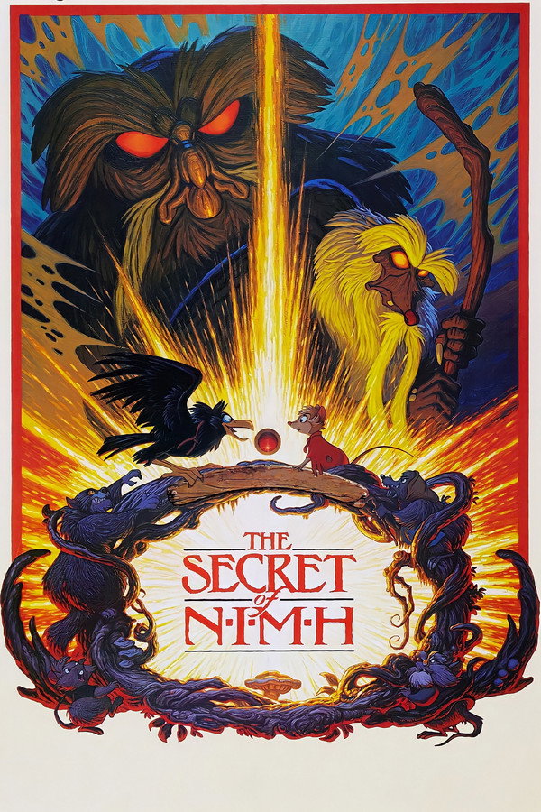 The Secret of NIMH (1982) - Premium Movie Poster