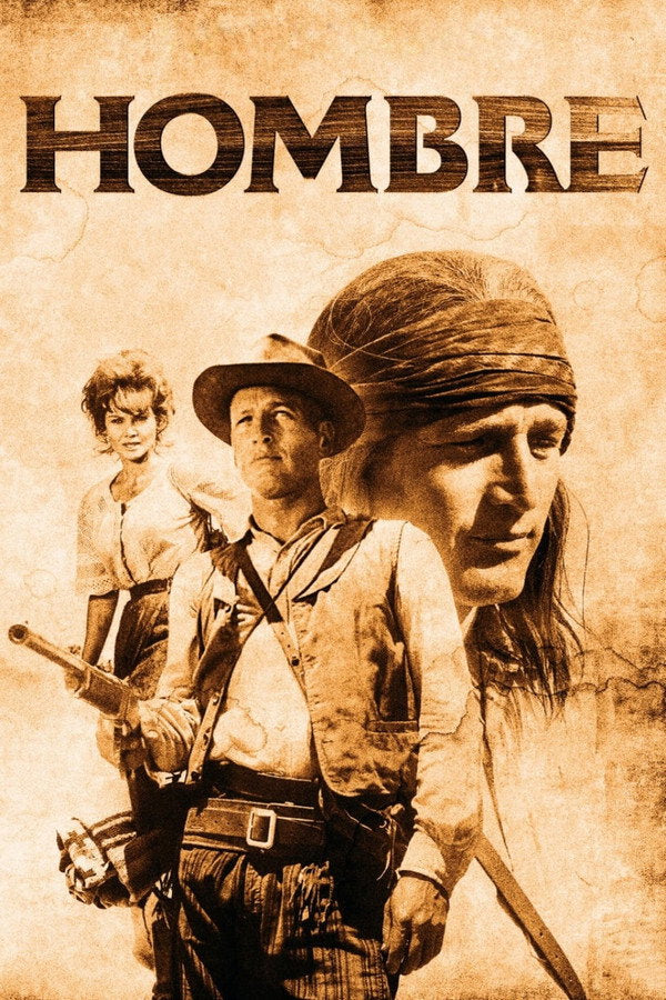 Hombre (1967) - Premium Movie Poster