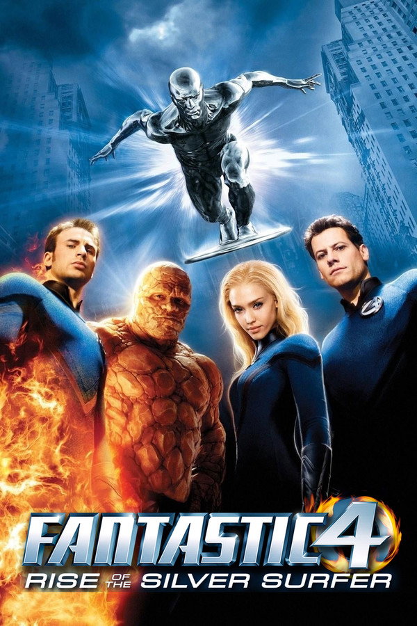 Fantastic Four: Rise of the Silver Surfer (2007) - Premium Movie Poster