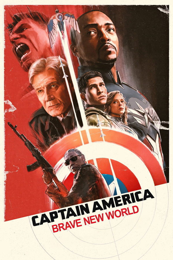 Captain America: Brave New World (2025) - Premium Movie Poster