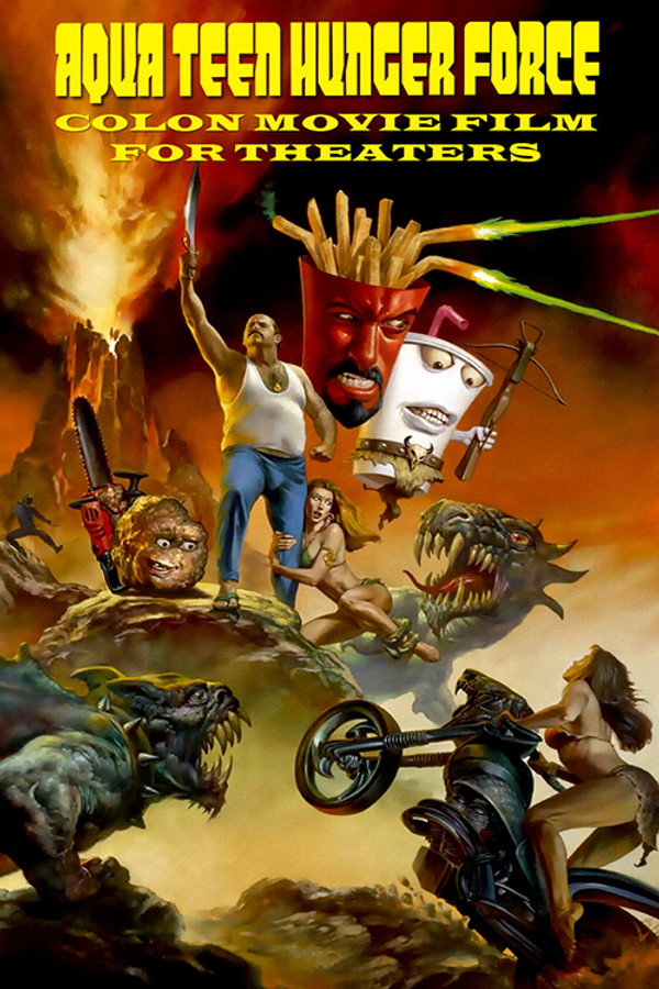 Aqua Teen Hunger Force Colon Movie Film for Theaters (2007) - Premium Movie Poster