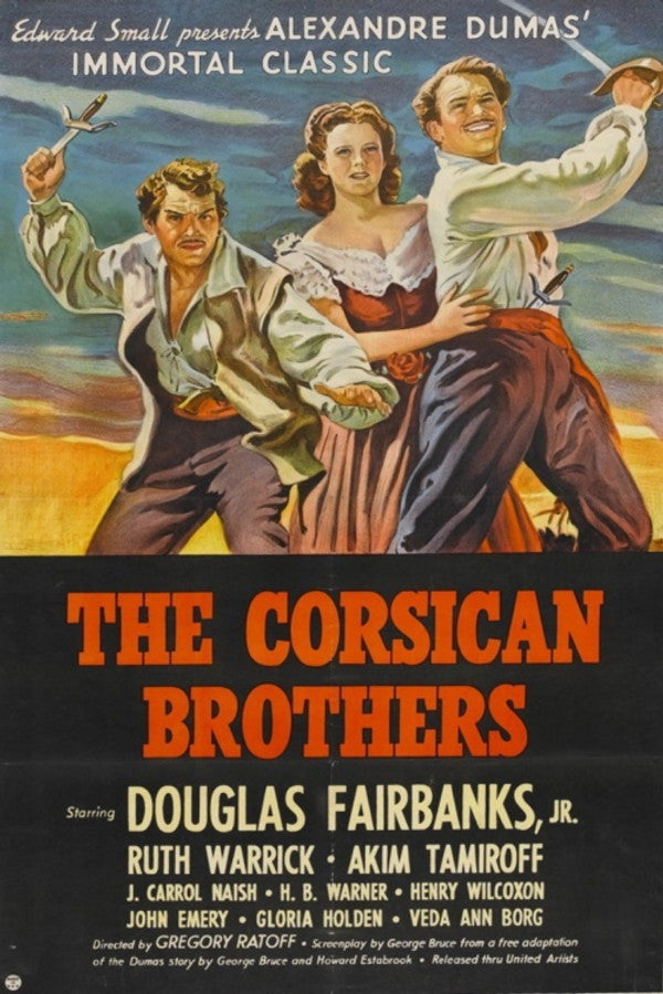 The Corsican Brothers (1941) - Premium Movie Poster