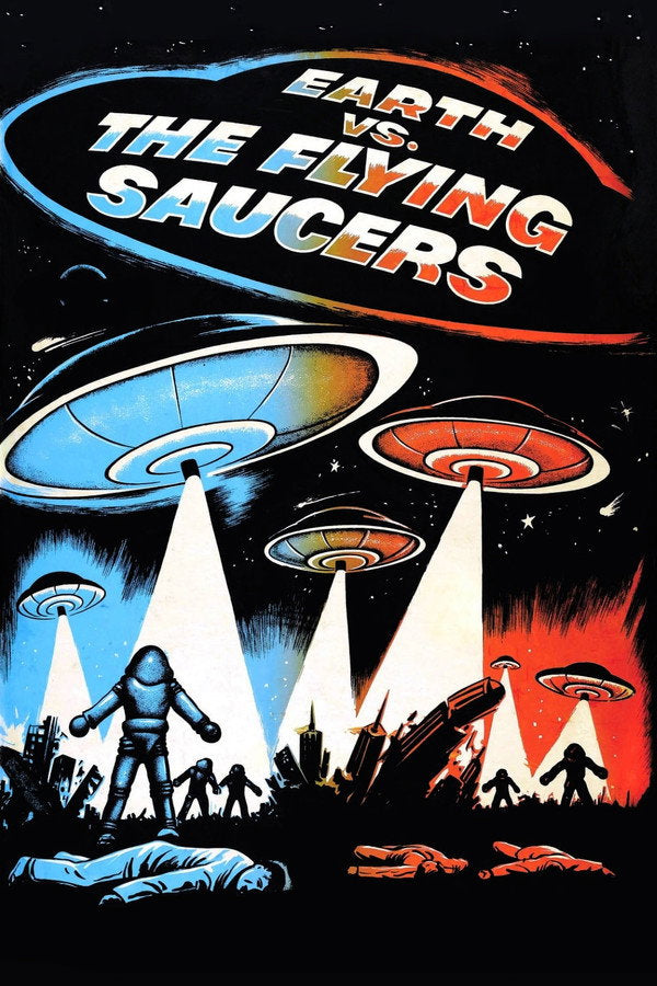 Earth vs. the Flying Saucers (1956) - Premium Movie Poster