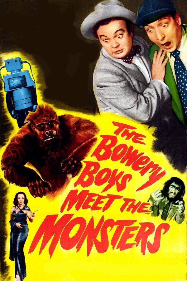 The Bowery Boys Meet the Monsters (1954) - Premium Movie Poster