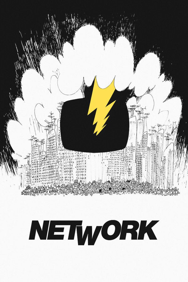 Network (1976) - Premium Movie Poster