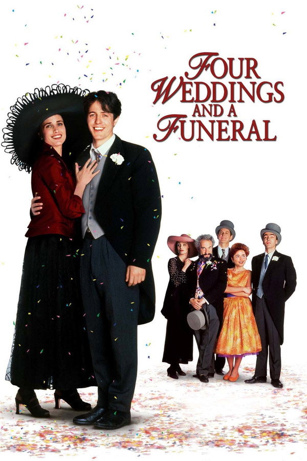Four Weddings and a Funeral (1994) - Premium Movie Poster