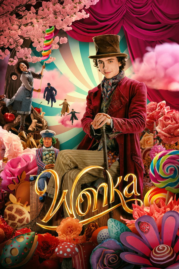 Wonka (2023) - Premium Movie Poster