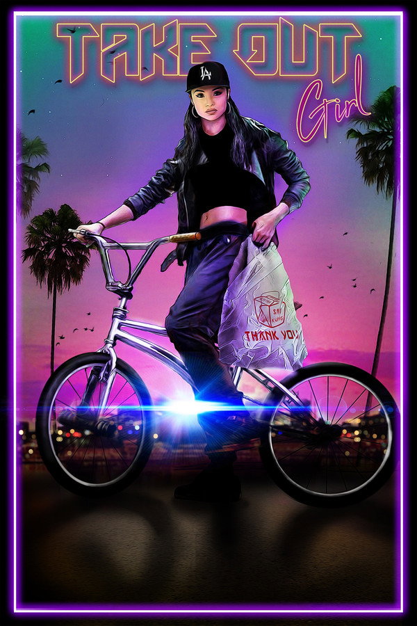 Take Out Girl (2020) - Premium Movie Poster