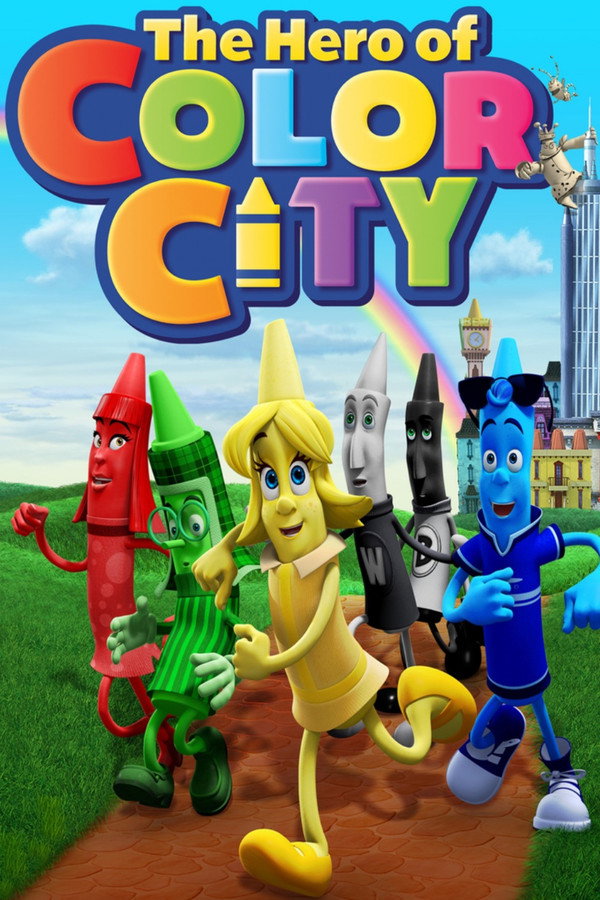 The Hero of Color City (2015) - Premium Movie Poster