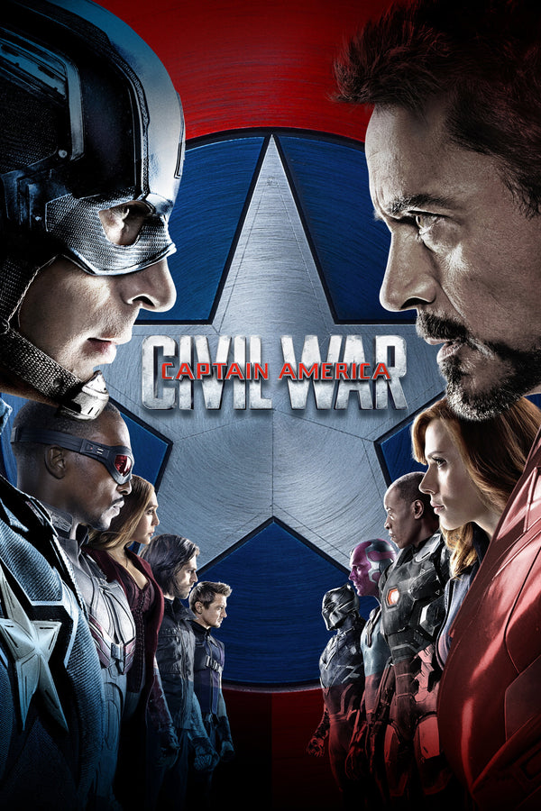 Captain America: Civil War (2016) - Premium Movie Poster
