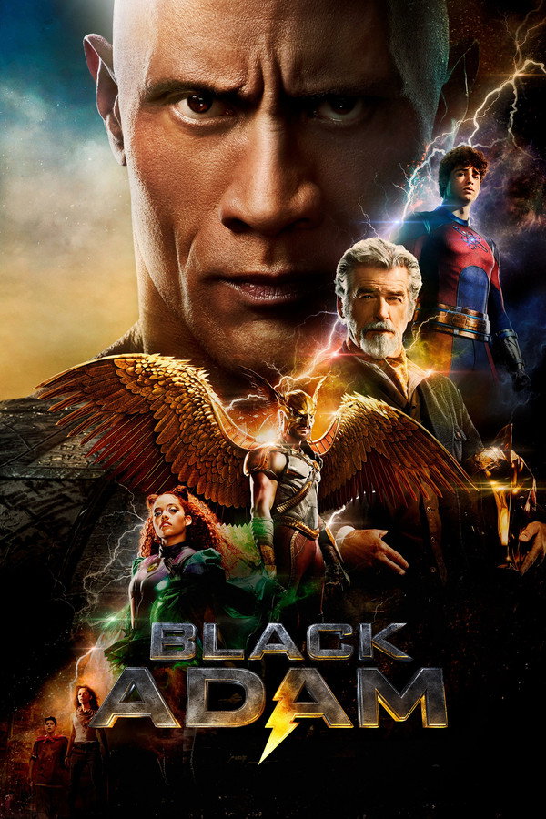 Black Adam (2022) - Premium Movie Poster