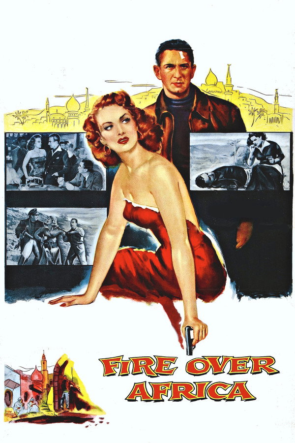 Malaga (1954) - Premium Movie Poster