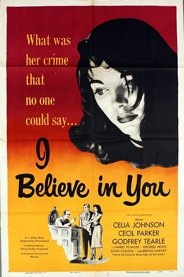 I Believe in You (1952) - Premium Movie Poster