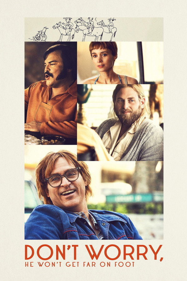 Don't Worry, He Won't Get Far on Foot (2018) - Premium Movie Poster