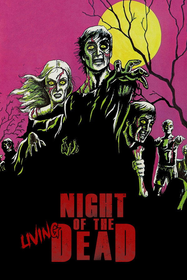 Night of the Living Dead (1968) - Premium Movie Poster