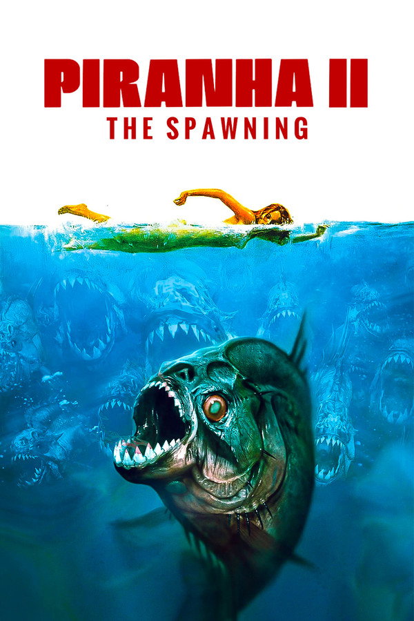 Piranha II: The Spawning (1982) - Premium Movie Poster