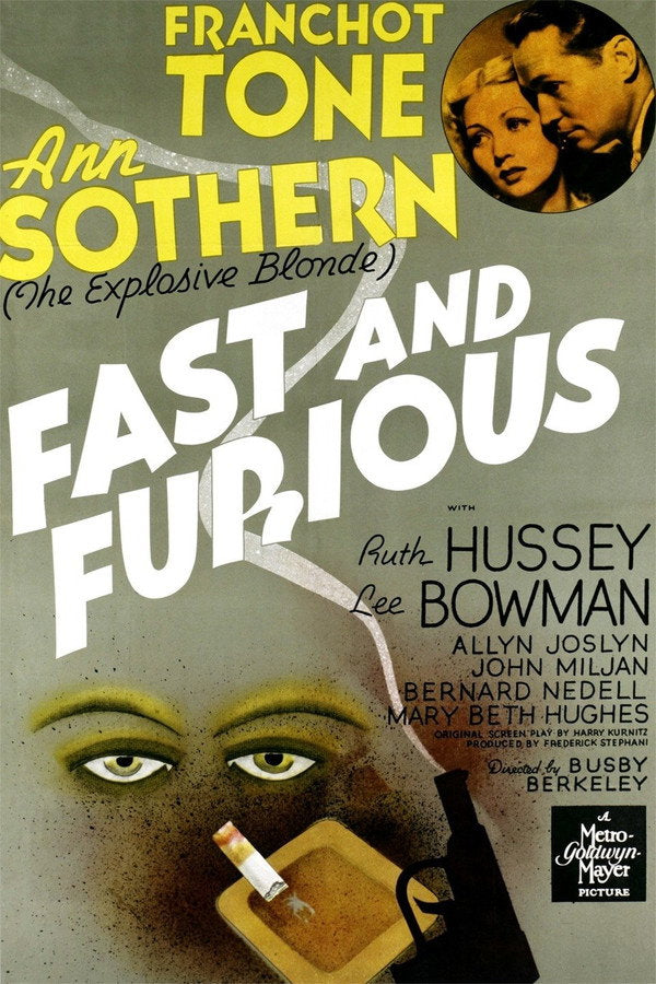 Fast and Furious (1939) - Premium Movie Poster