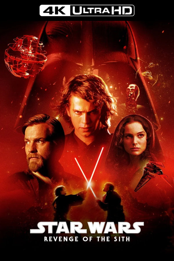 Revenge of the Sith (2005) Epic Star Wars Poster - Premium Movie Poster