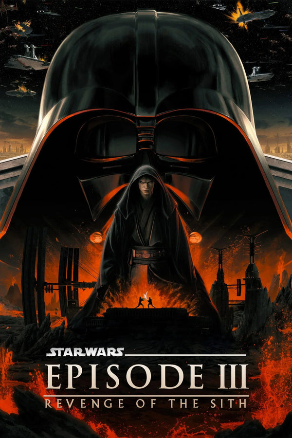 Revenge of the Sith (2005) Epic Wall Art Print - Premium Movie Poster