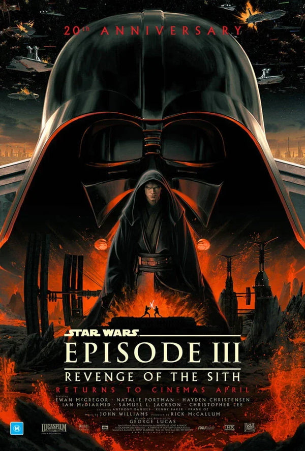 Revenge of the Sith 2005 Poster Art - Premium Movie Poster